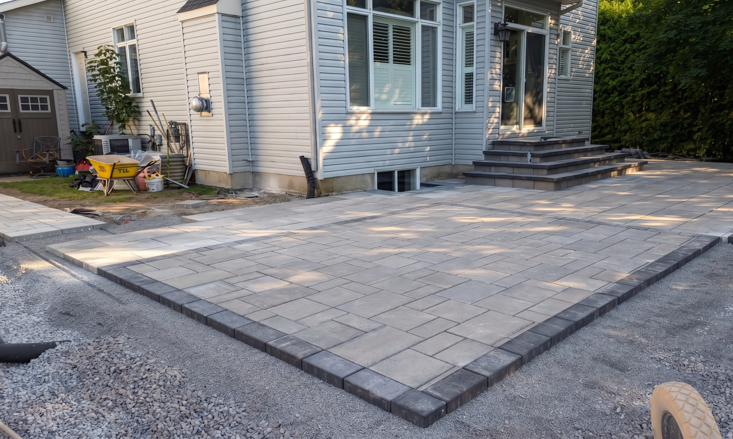 Interlock vs. Poured Concrete