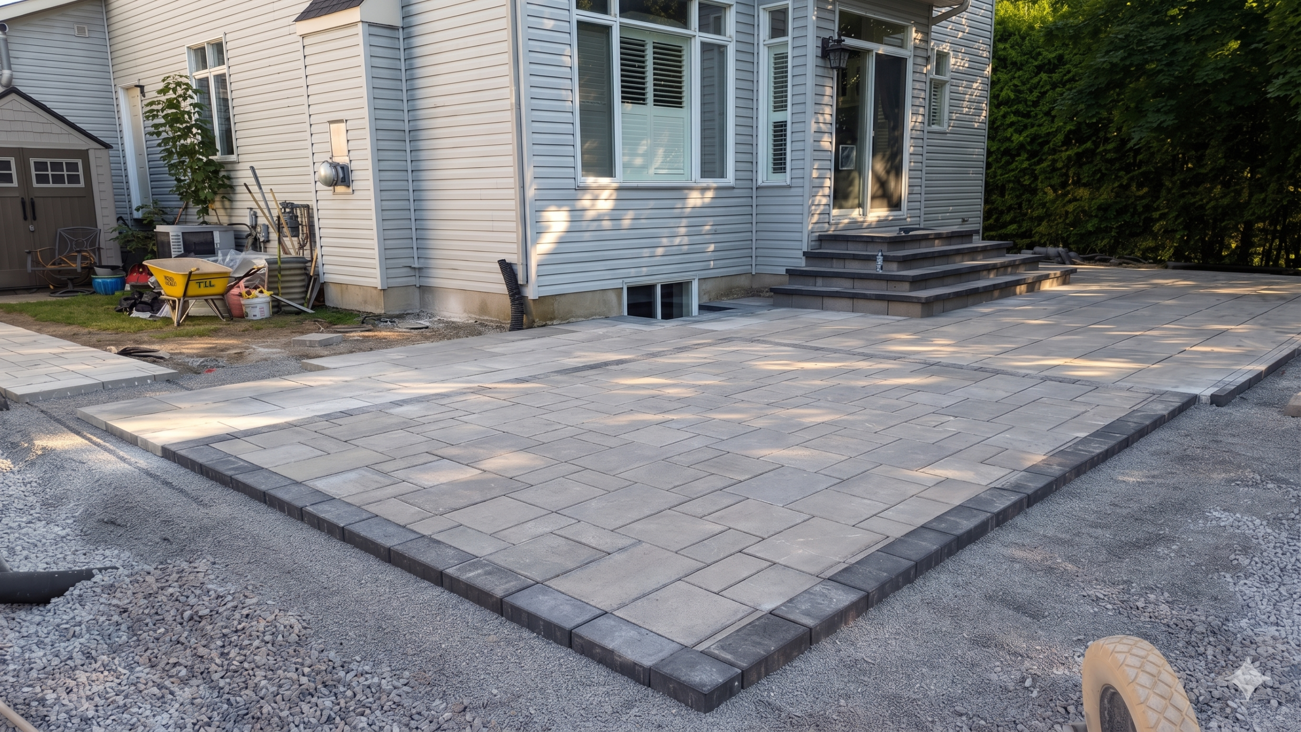 Interlock vs. Poured Concrete